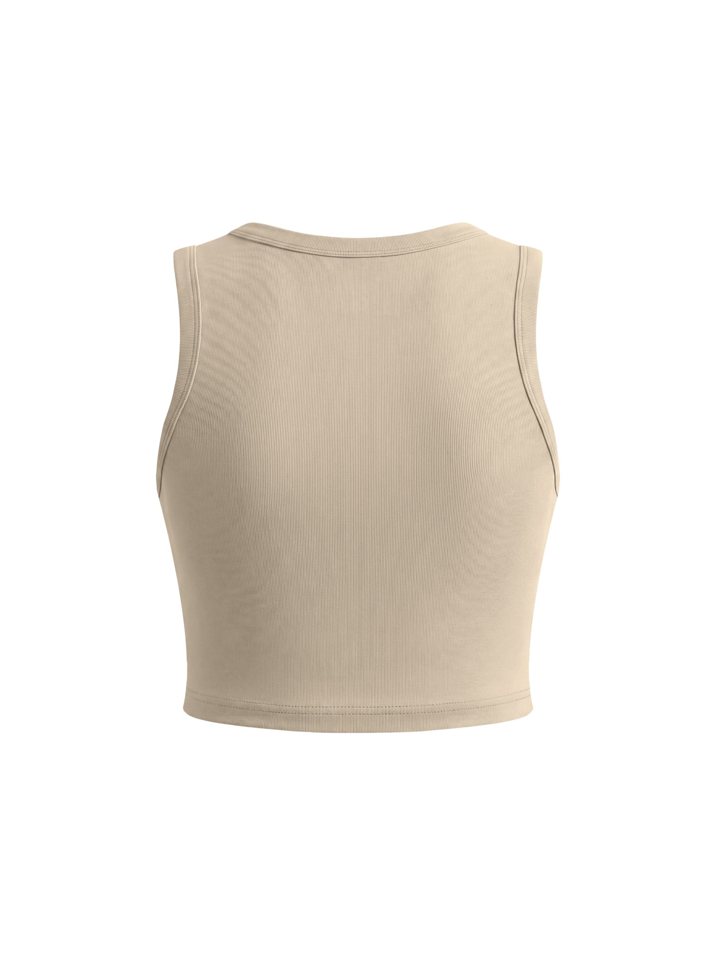 Tight Crewneck Crop Tank Top