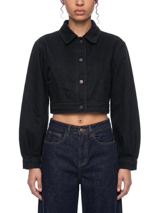 Crop Denim Jacket