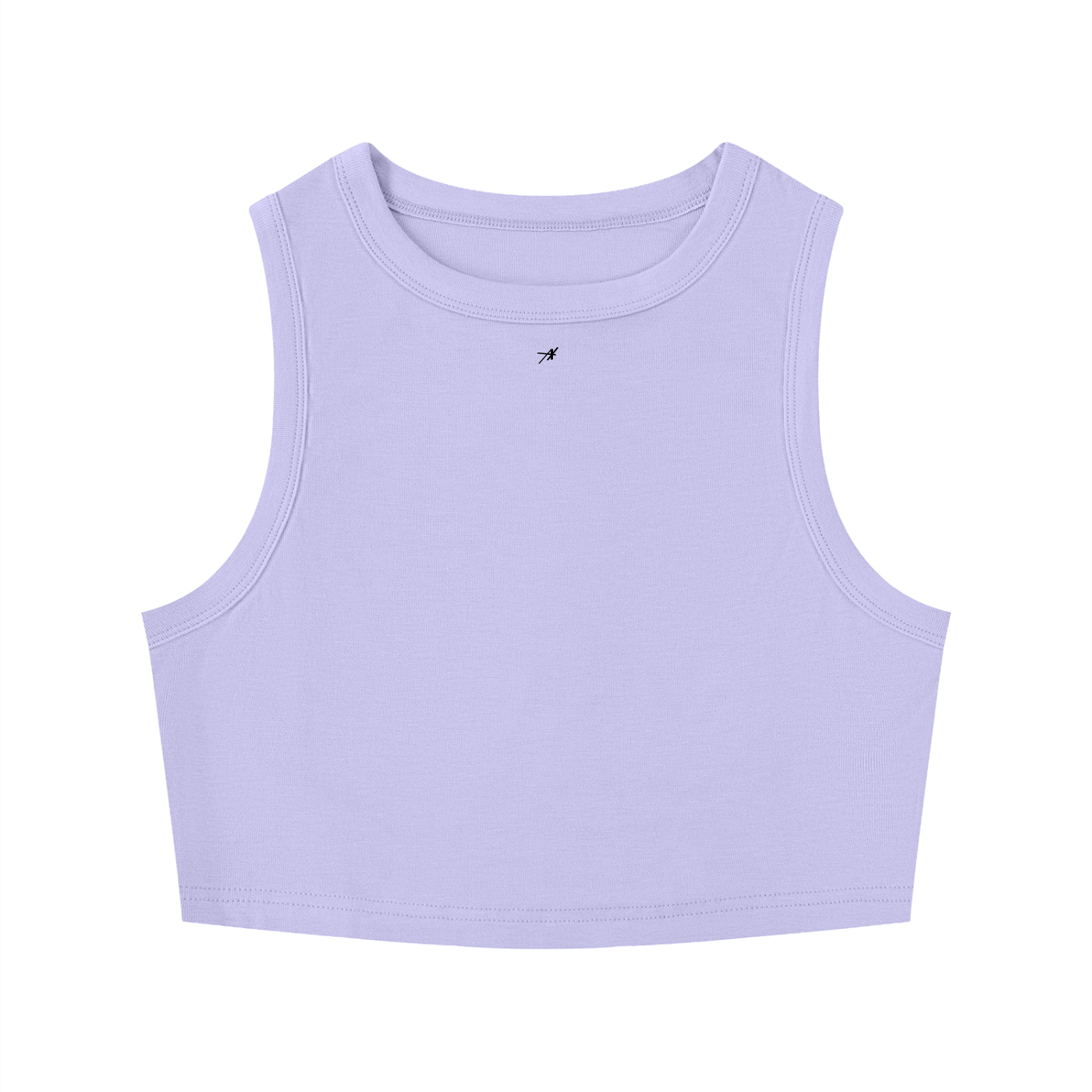 Tight Crewneck Crop Tank Top