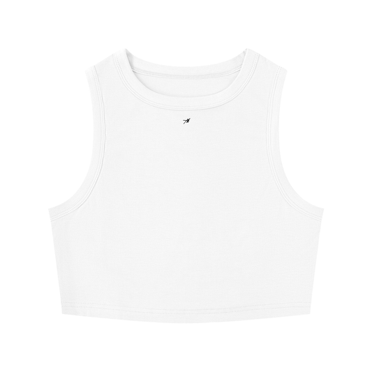 Tight Crewneck Crop Tank Top