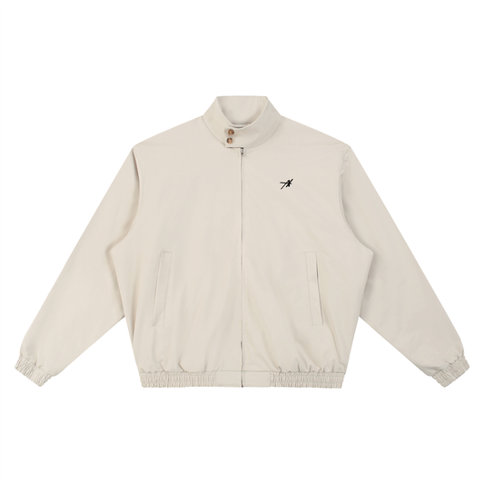 Essential Stand Collar Bomber Jacket
