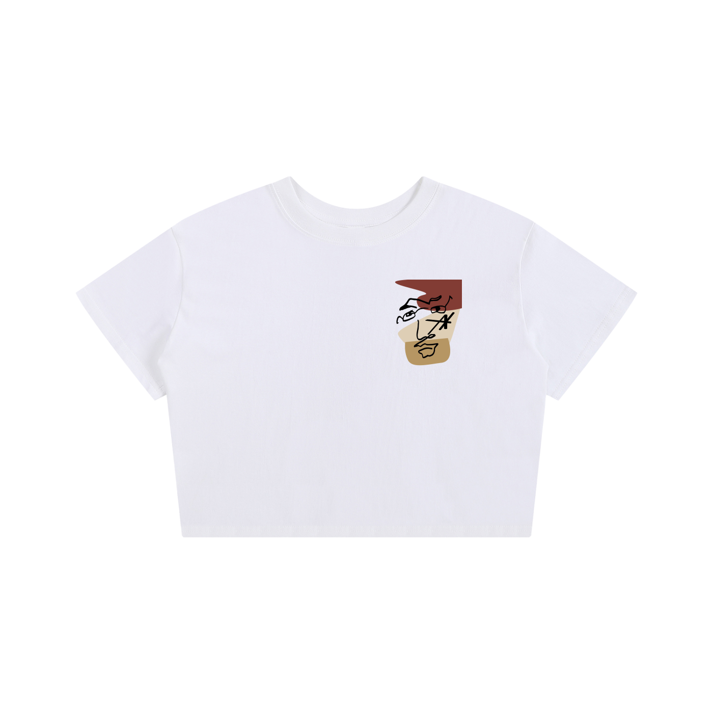 Essential women's Baby Tee Seamless T-Shirt Unity Design