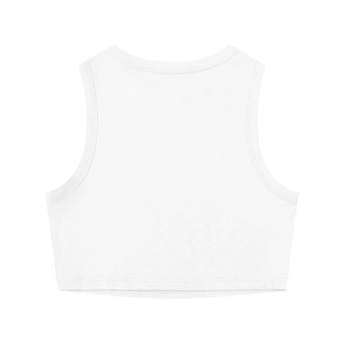 Tight Crewneck Crop Tank Top