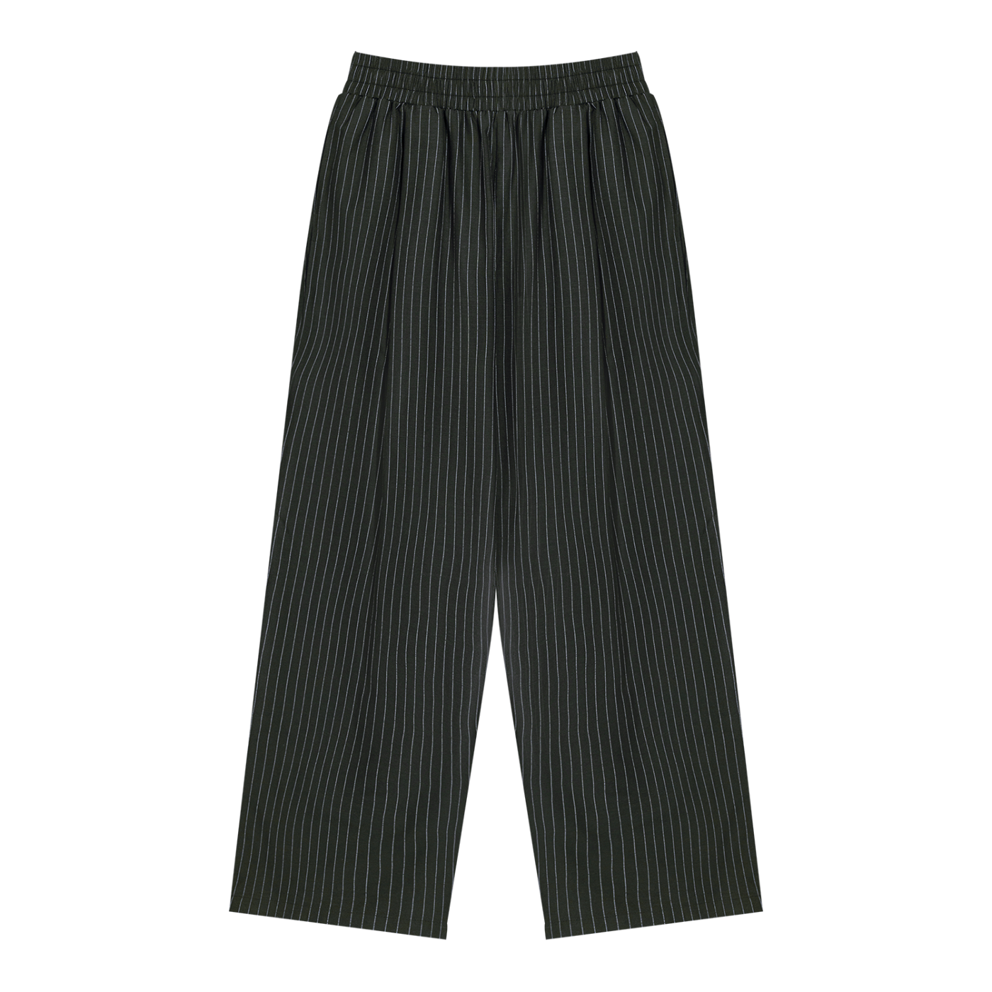 Striped Pleated Pants