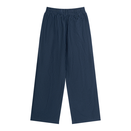 Striped Pleated Pants
