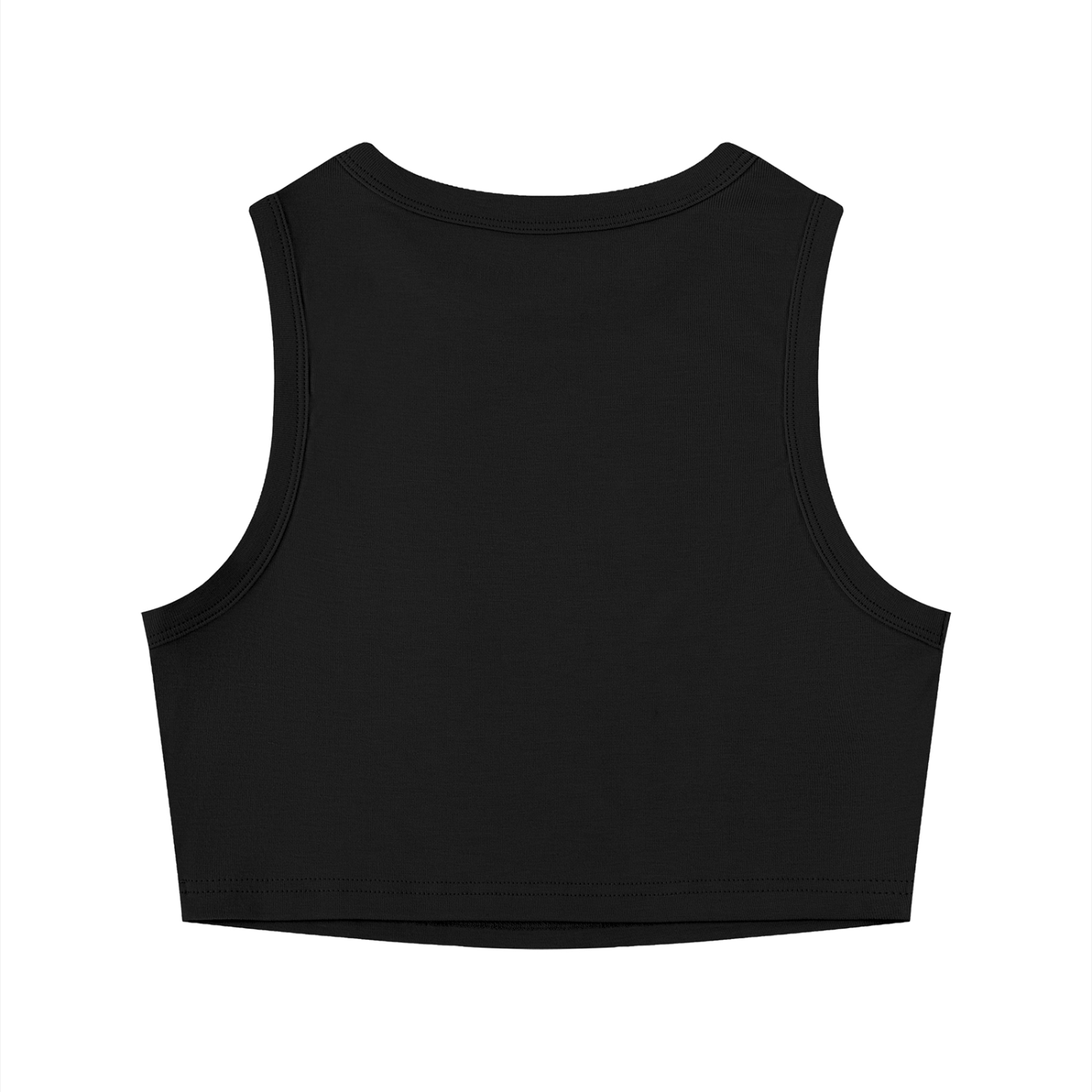 Tight Crewneck Crop Tank Top
