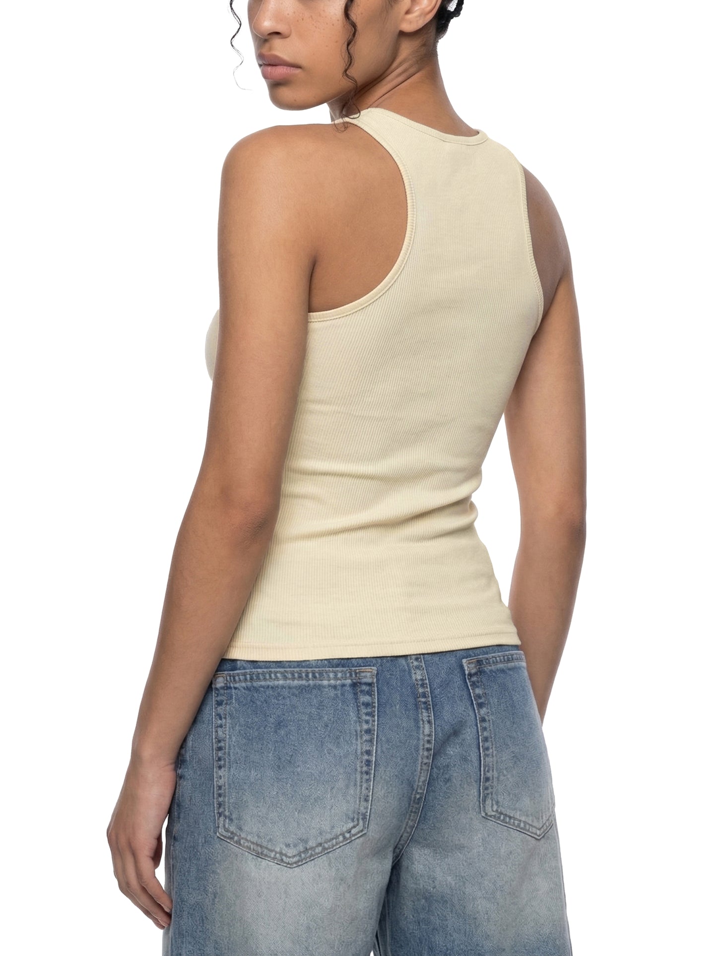 Ribbed Racerback