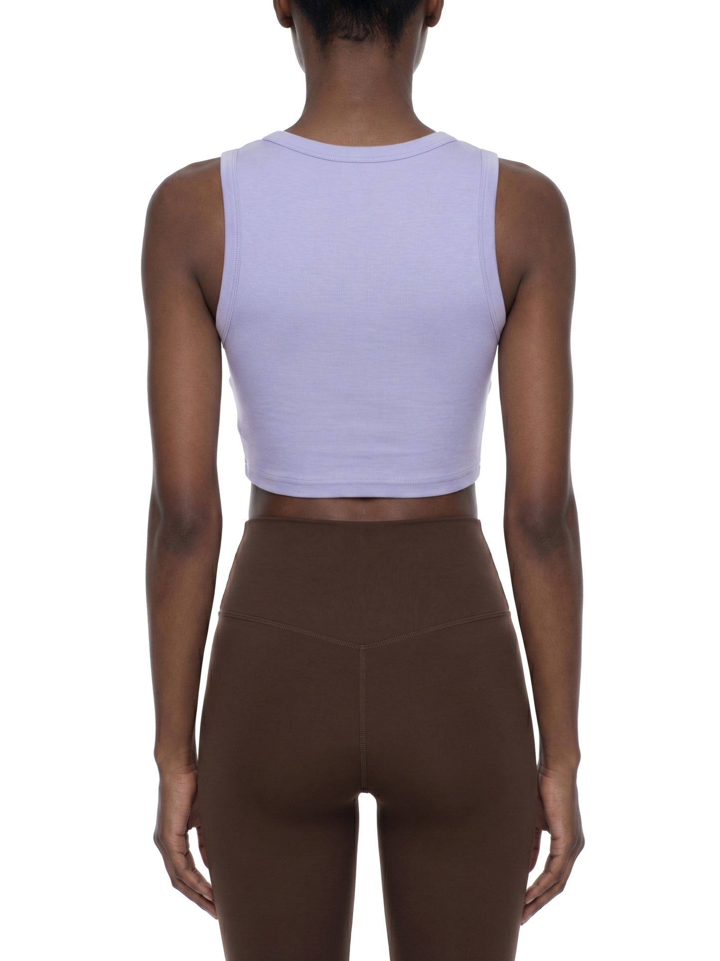 Tight Crewneck Crop Tank Top