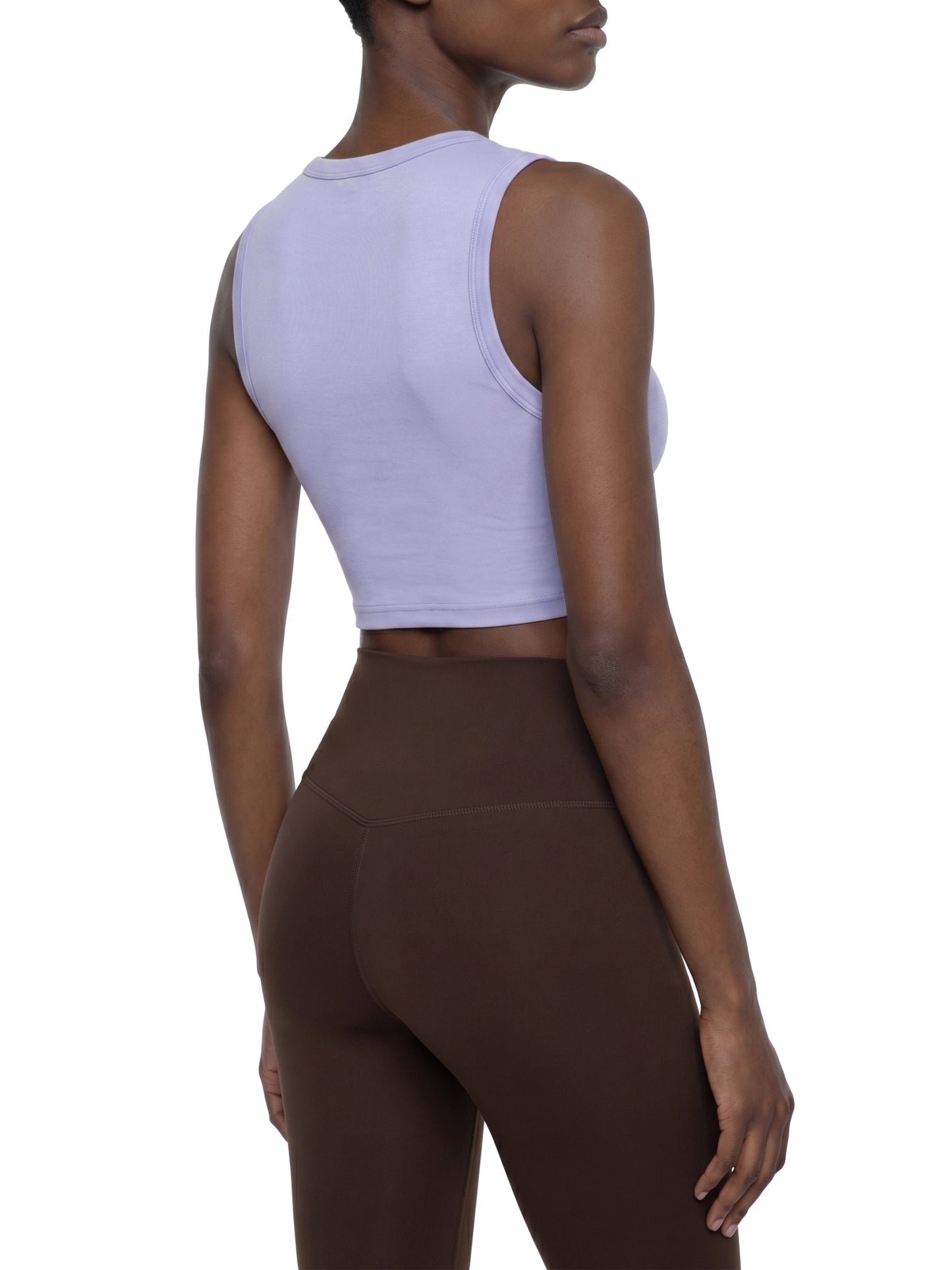 Tight Crewneck Crop Tank Top