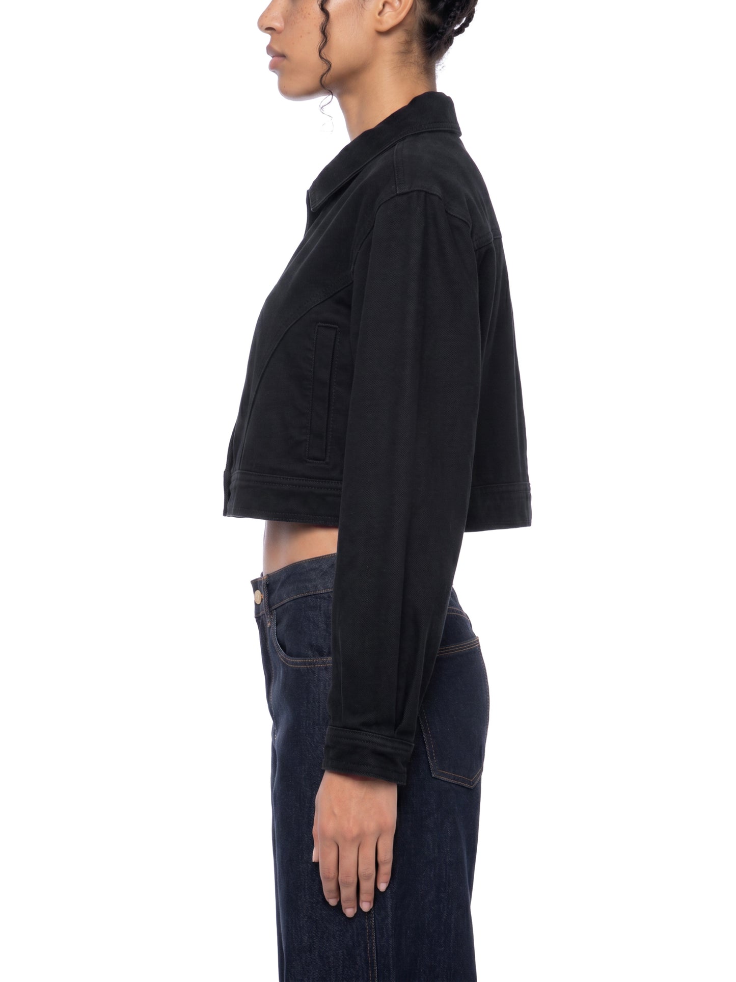 Crop Denim Jacket