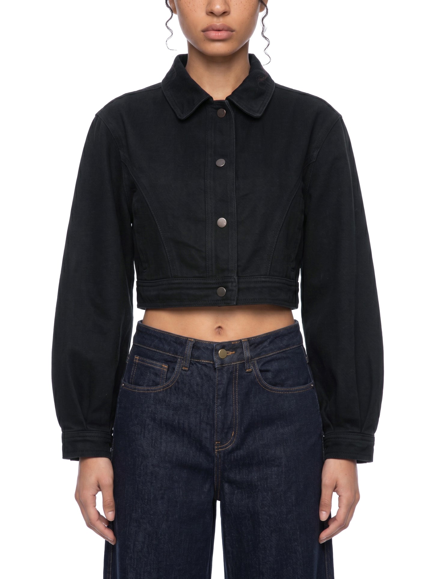 Crop Denim Jacket