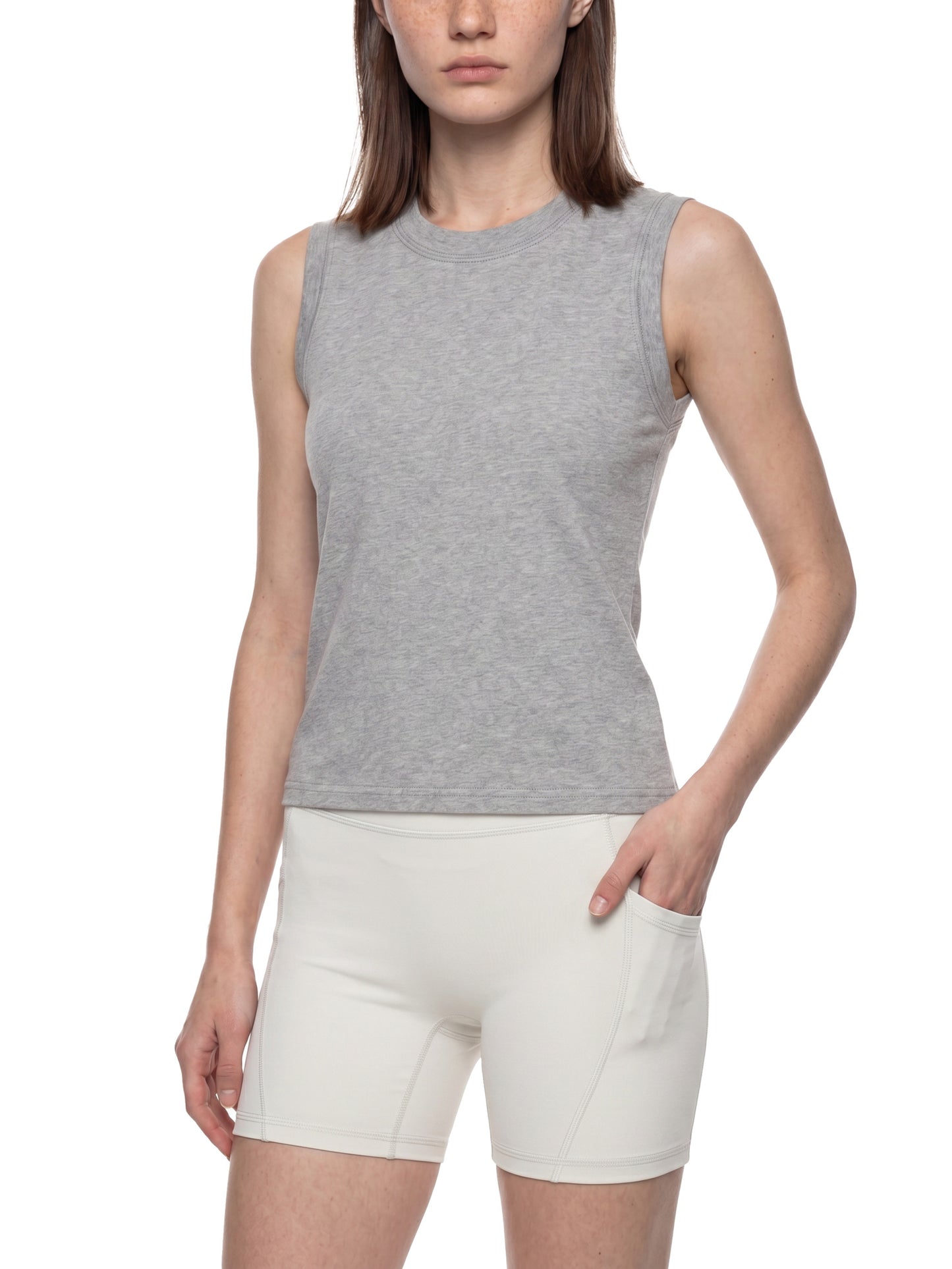 Crewneck Tank Top