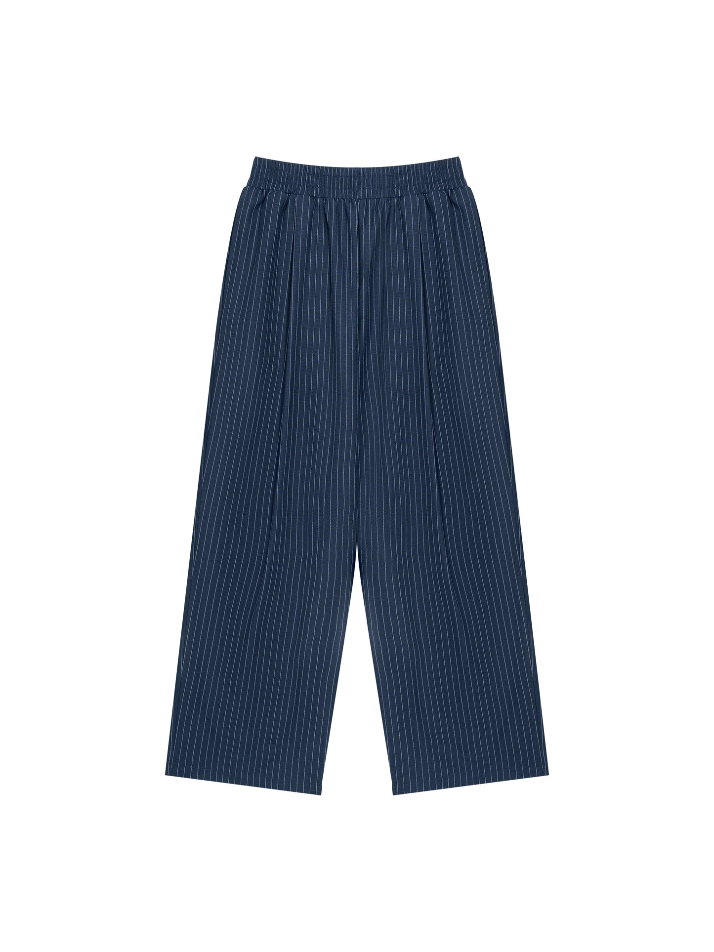Striped Pleated Pants