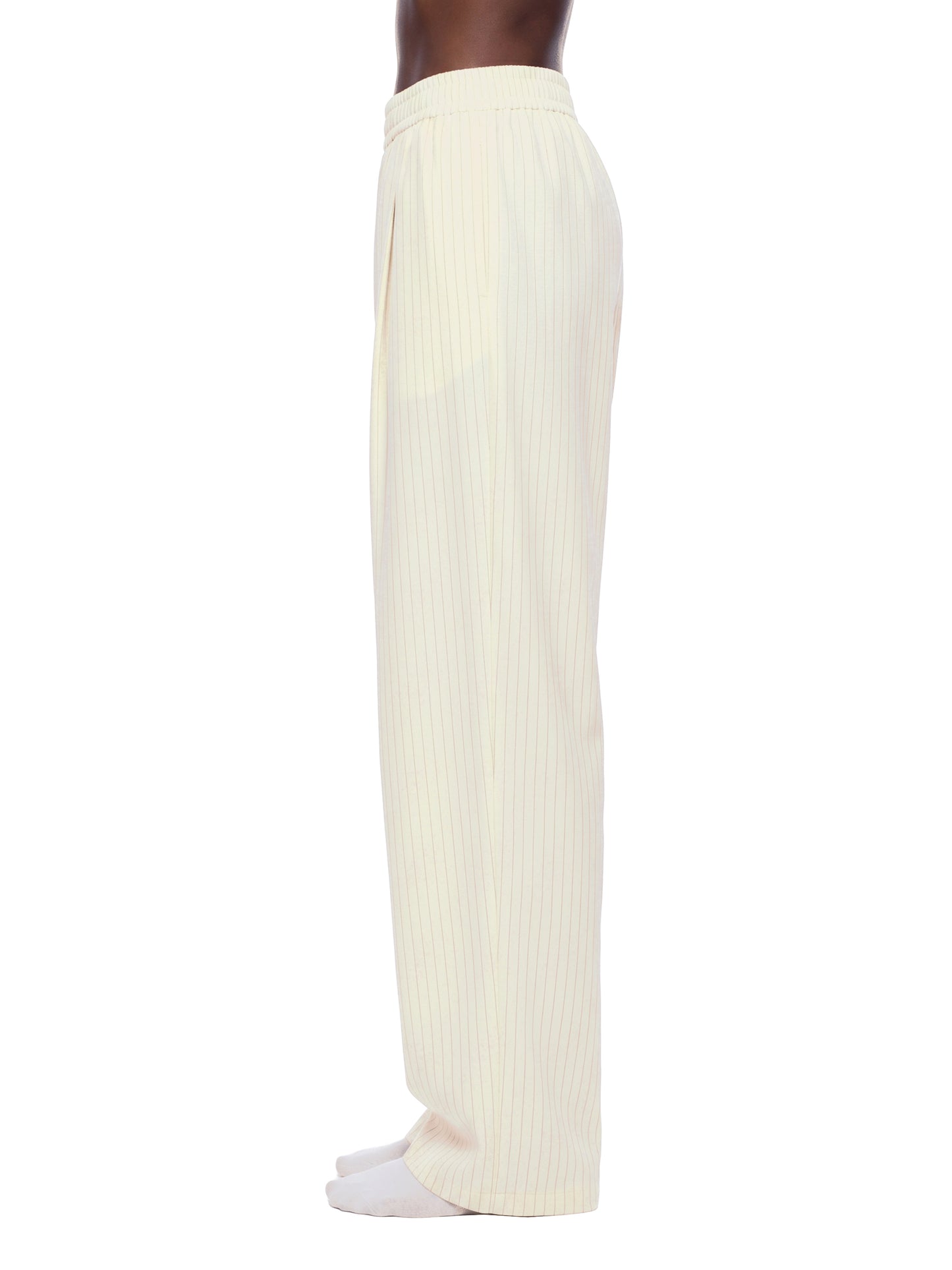 Striped Pleated Pants