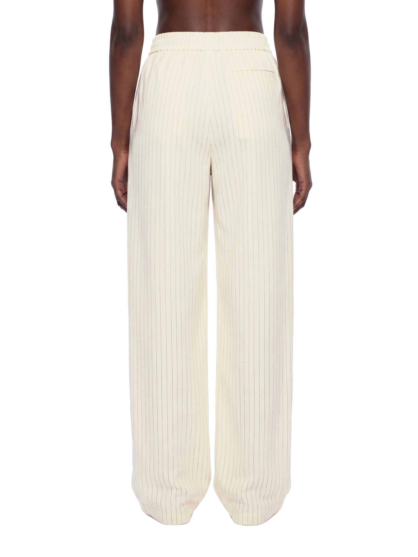 Striped Pleated Pants