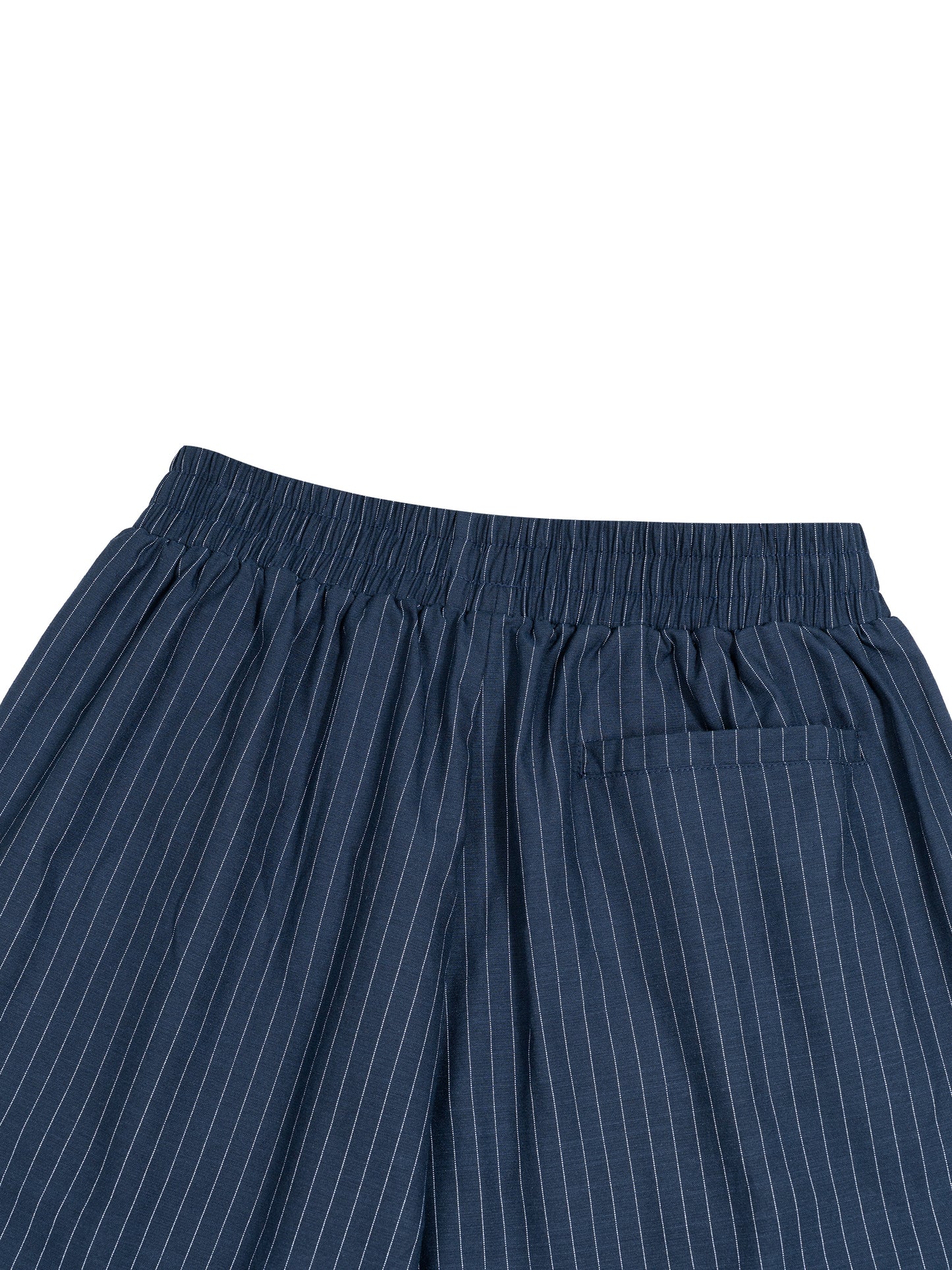 Striped Pleated Pants